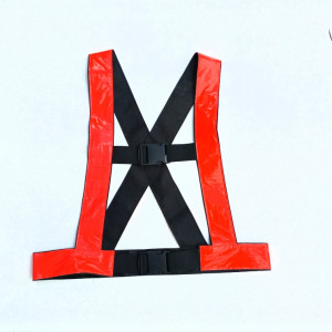 Reflector strip vest